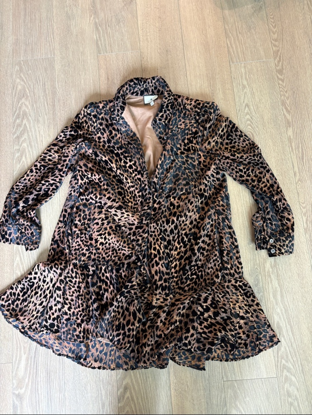Tuckernuck Callahan Shirt Dress in Leopard